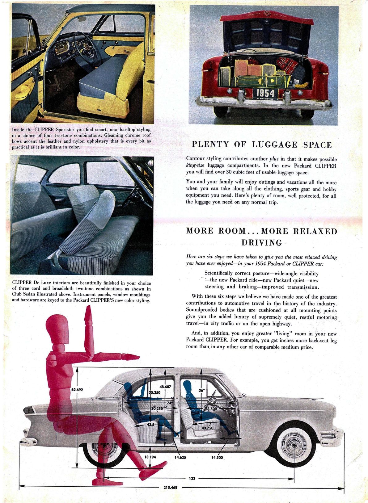1953 Packard Clipper Brochure Page 4